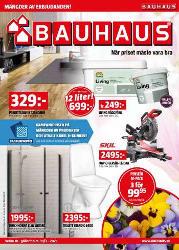 Bauhaus reklamblad