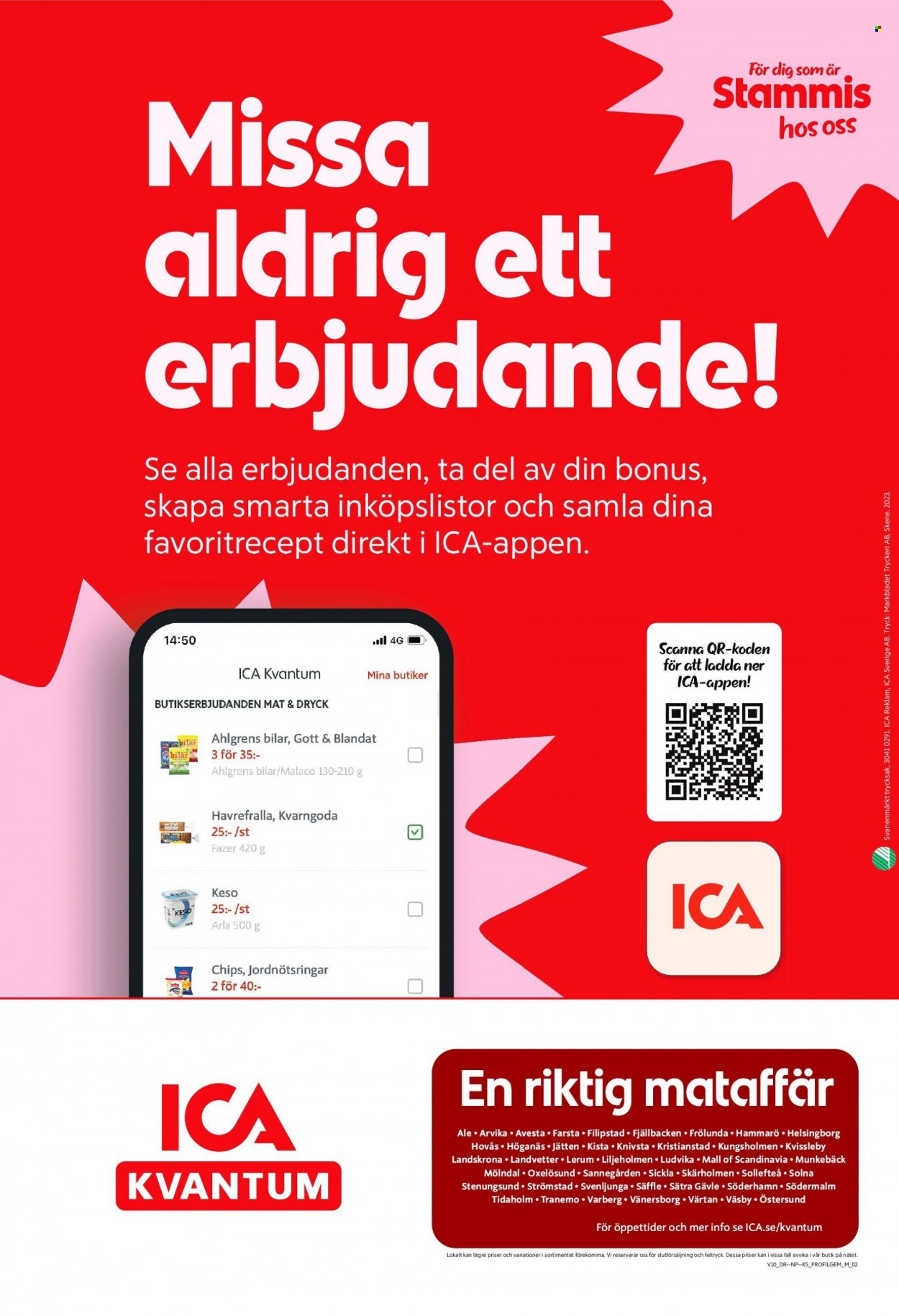 ICA reklamblad - 6/3 2023 - 12/3 2023. Sida 8
