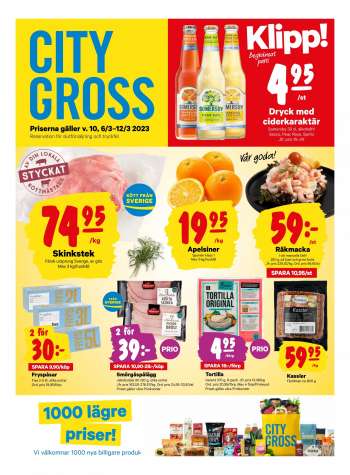 City Gross reklamblad - 6/3 2023 - 12/3 2023.