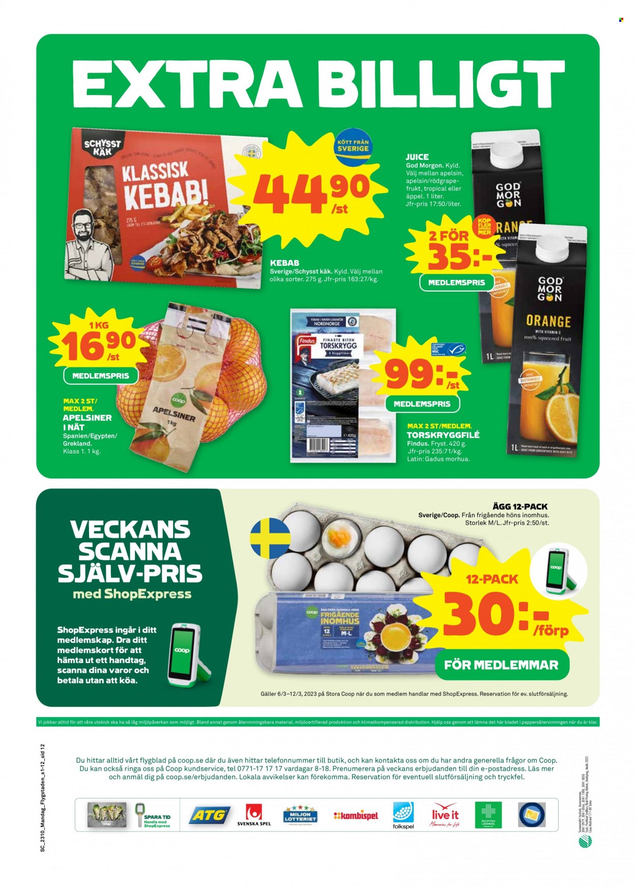 Stora Coop reklamblad - 6/3 2023 - 12/3 2023. Sida 12