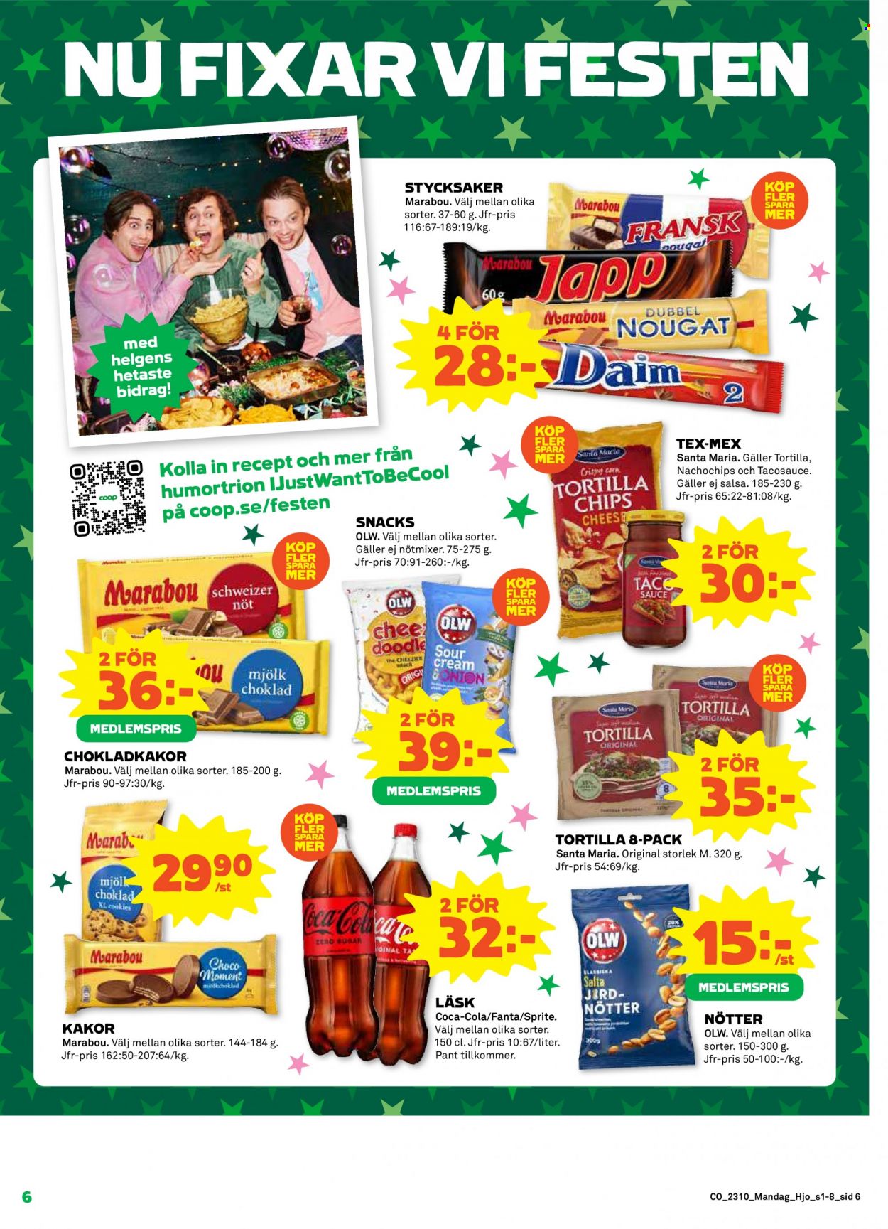 Coop reklamblad - 6/3 2023 - 12/3 2023. Sida 6
