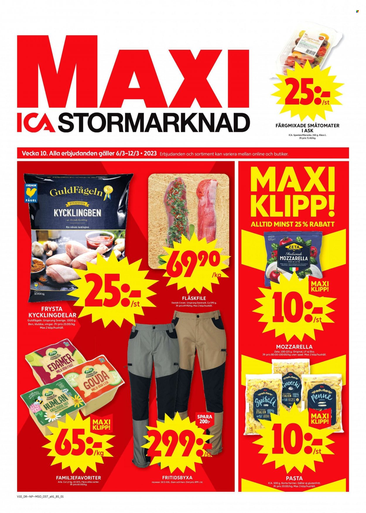 ICA reklamblad - 6/3 2023 - 12/3 2023. Sida 1