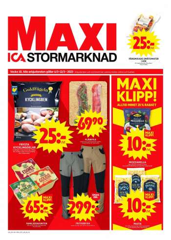 ICA reklamblad - 6/3 2023 - 12/3 2023.