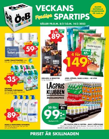ÖoB reklamblad - 8/3 2023 - 14/3 2023.