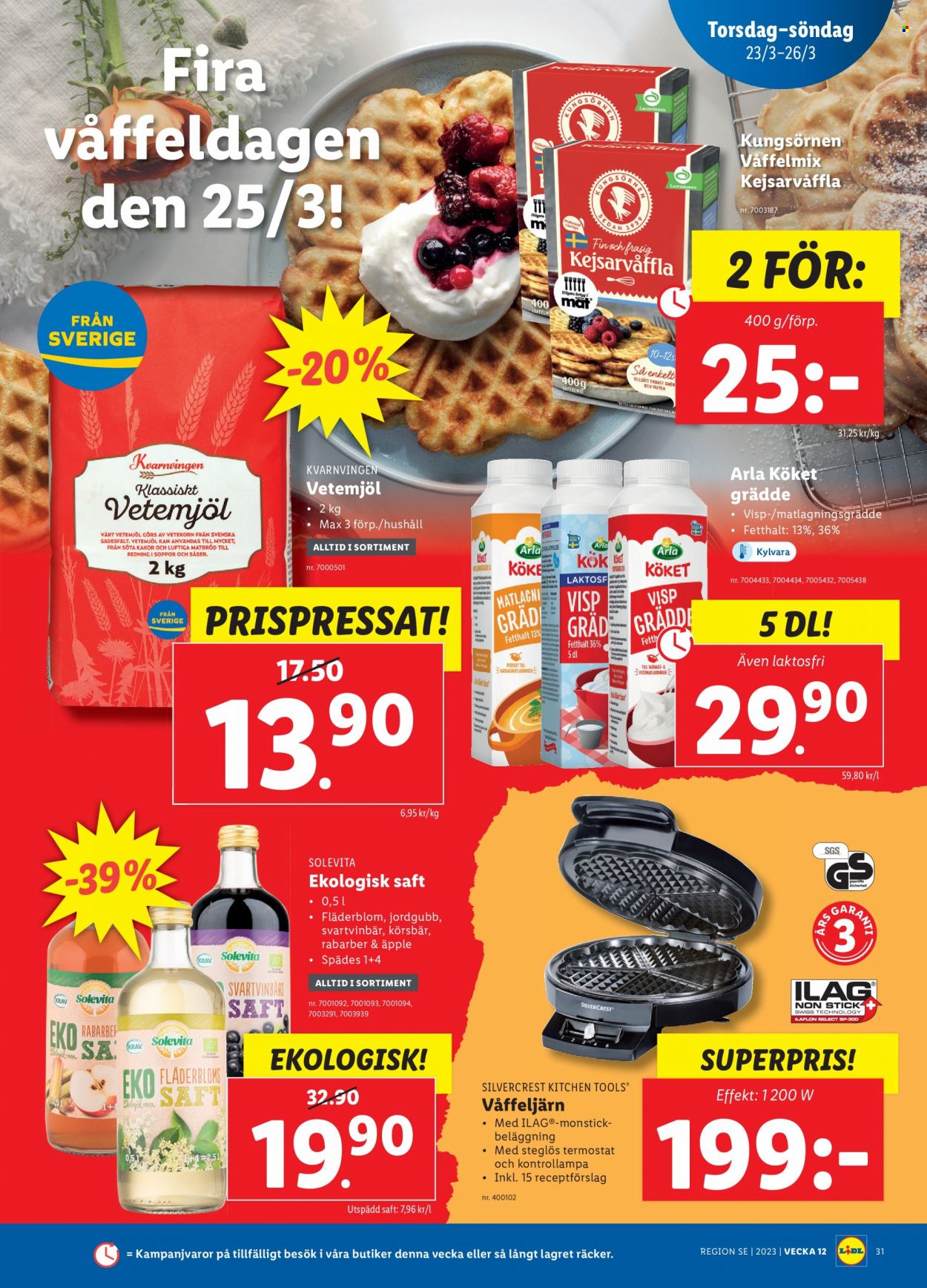 Lidl reklamblad - 20/3 2023 - 26/3 2023. Sida 31