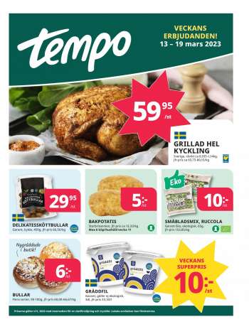 Tempo reklamblad - 13/3 2023 - 19/3 2023.