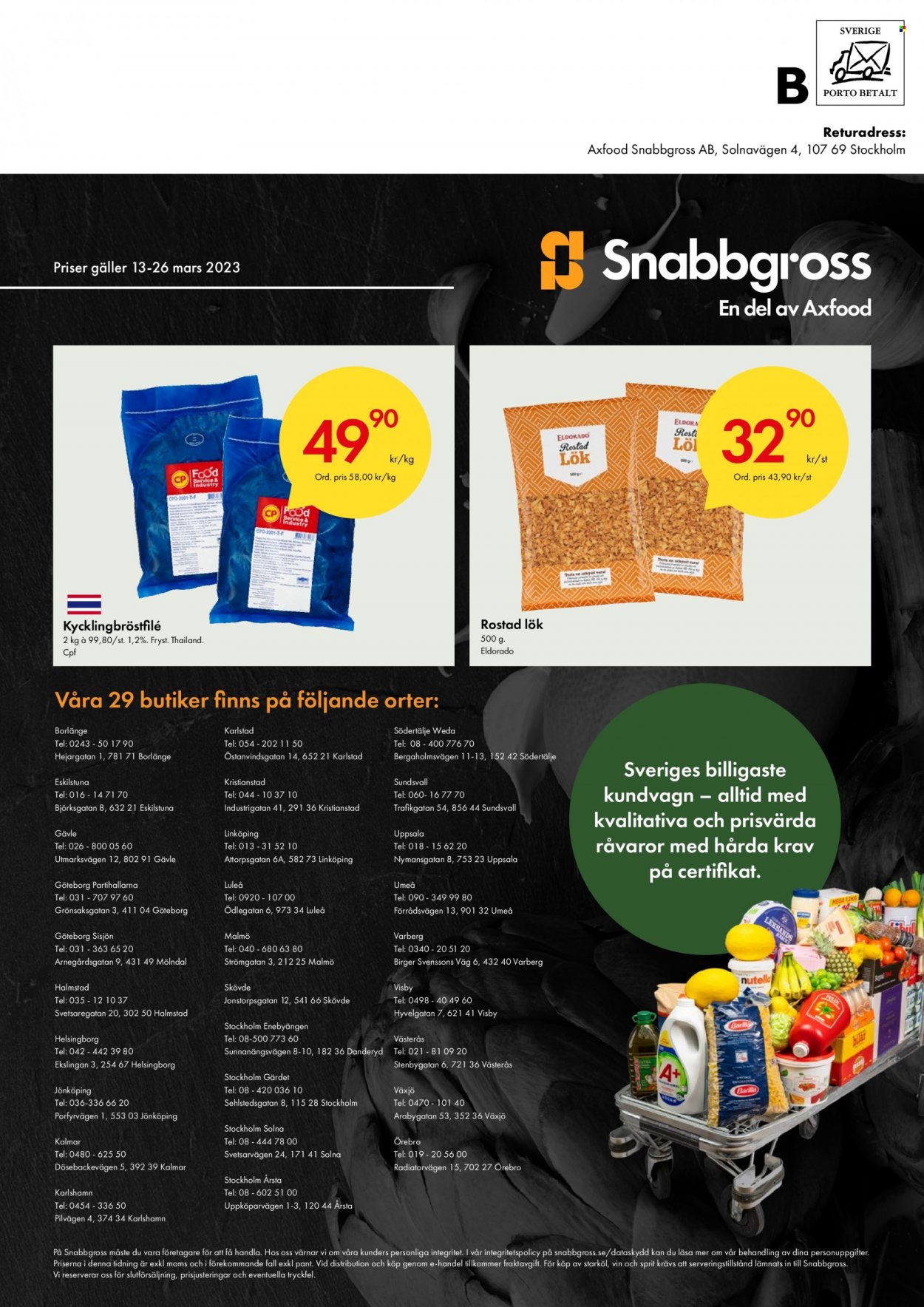 Snabbgross reklamblad - 13/3 2023 - 26/3 2023. Sida 12