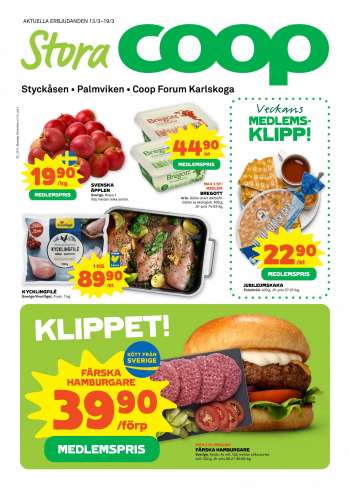 Coop reklamblad - 13/3 2023 - 19/3 2023.