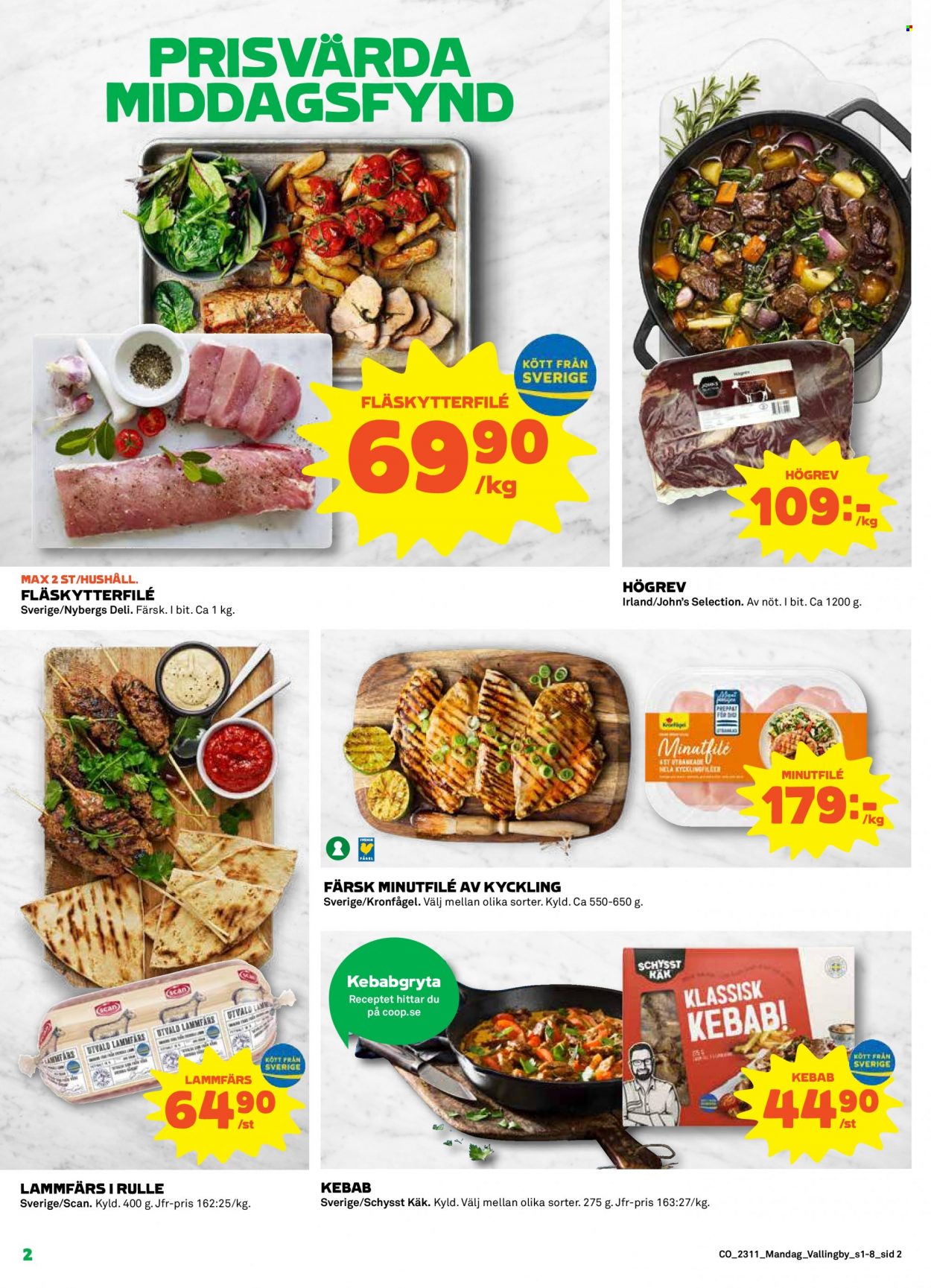 Coop reklamblad - 13/3 2023 - 19/3 2023. Sida 2