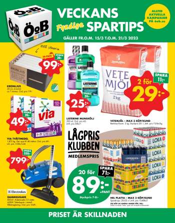 ÖoB reklamblad - 15/3 2023 - 21/3 2023.