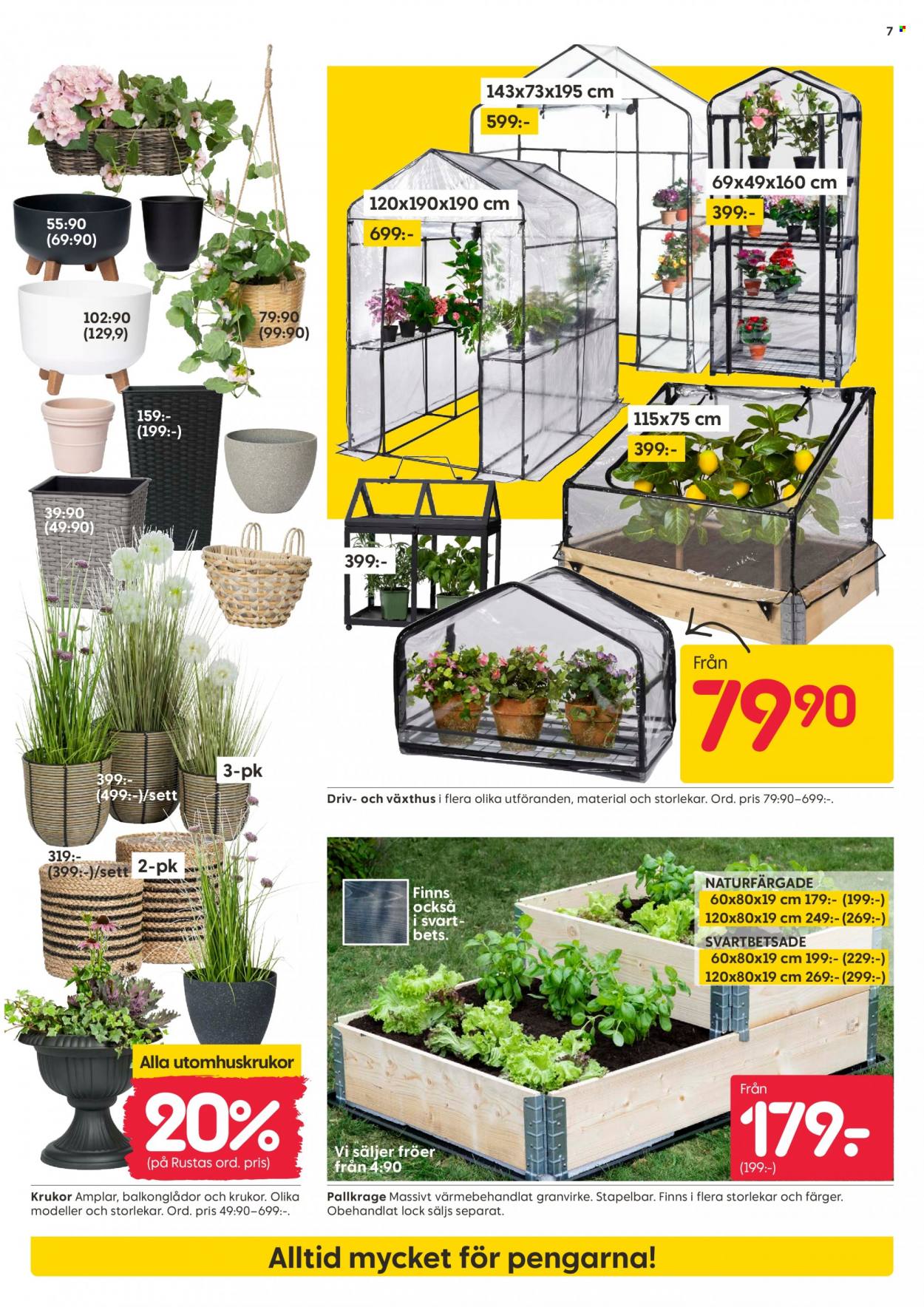 Rusta reklamblad - 15/3 2023 - 21/3 2023. Sida 7