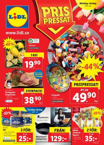 Lidl reklamblad - 27/3 2023 - 2/4 2023.