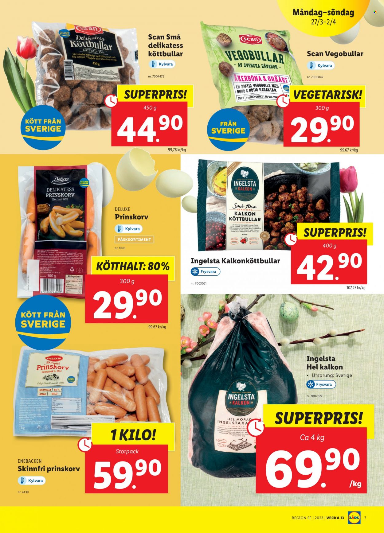 Lidl reklamblad - 27/3 2023 - 2/4 2023. Sida 7