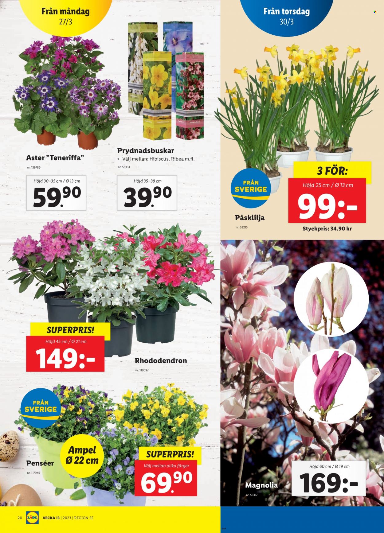 Lidl reklamblad - 27/3 2023 - 2/4 2023. Sida 21