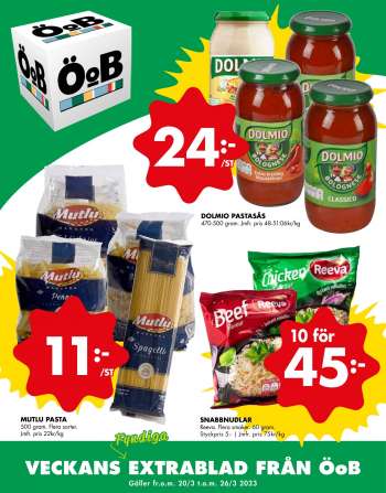 ÖoB reklamblad - 20/3 2023 - 26/3 2023.