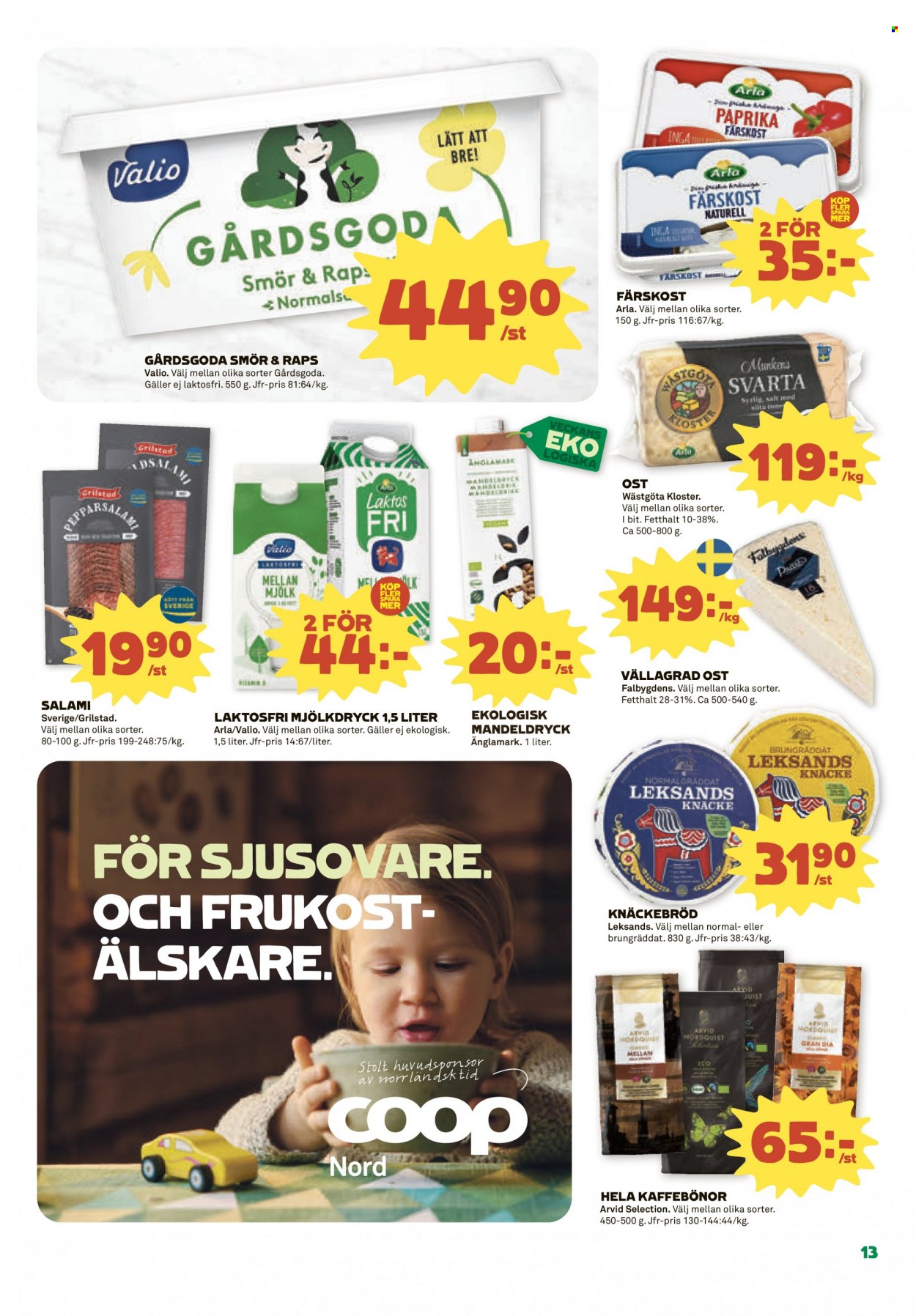 Coop reklamblad - 20/3 2023 - 26/3 2023. Sida 13