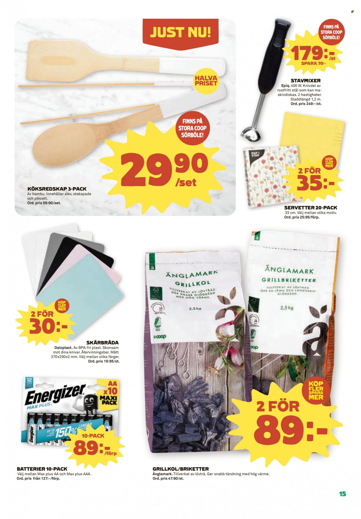 Coop reklamblad - 20/3 2023 - 26/3 2023. Sida 15