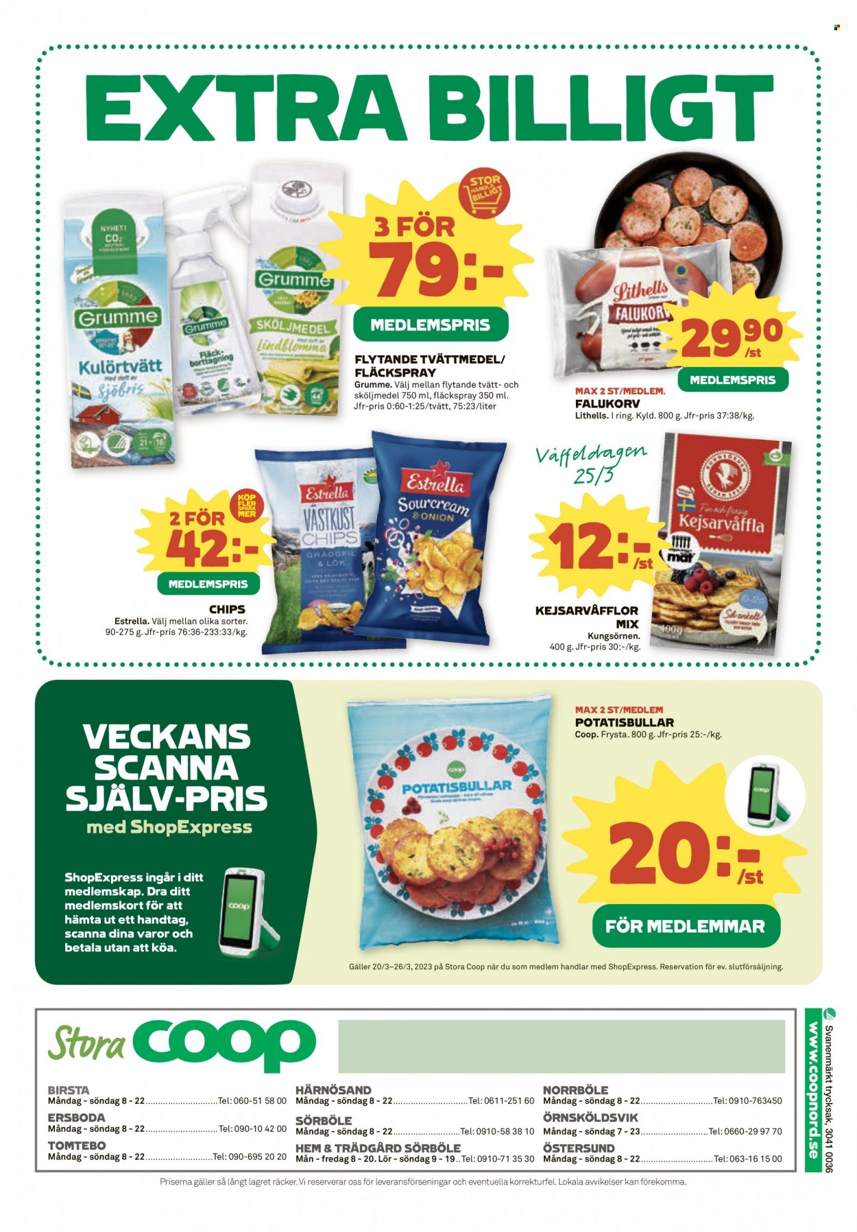 Coop reklamblad - 20/3 2023 - 26/3 2023. Sida 16