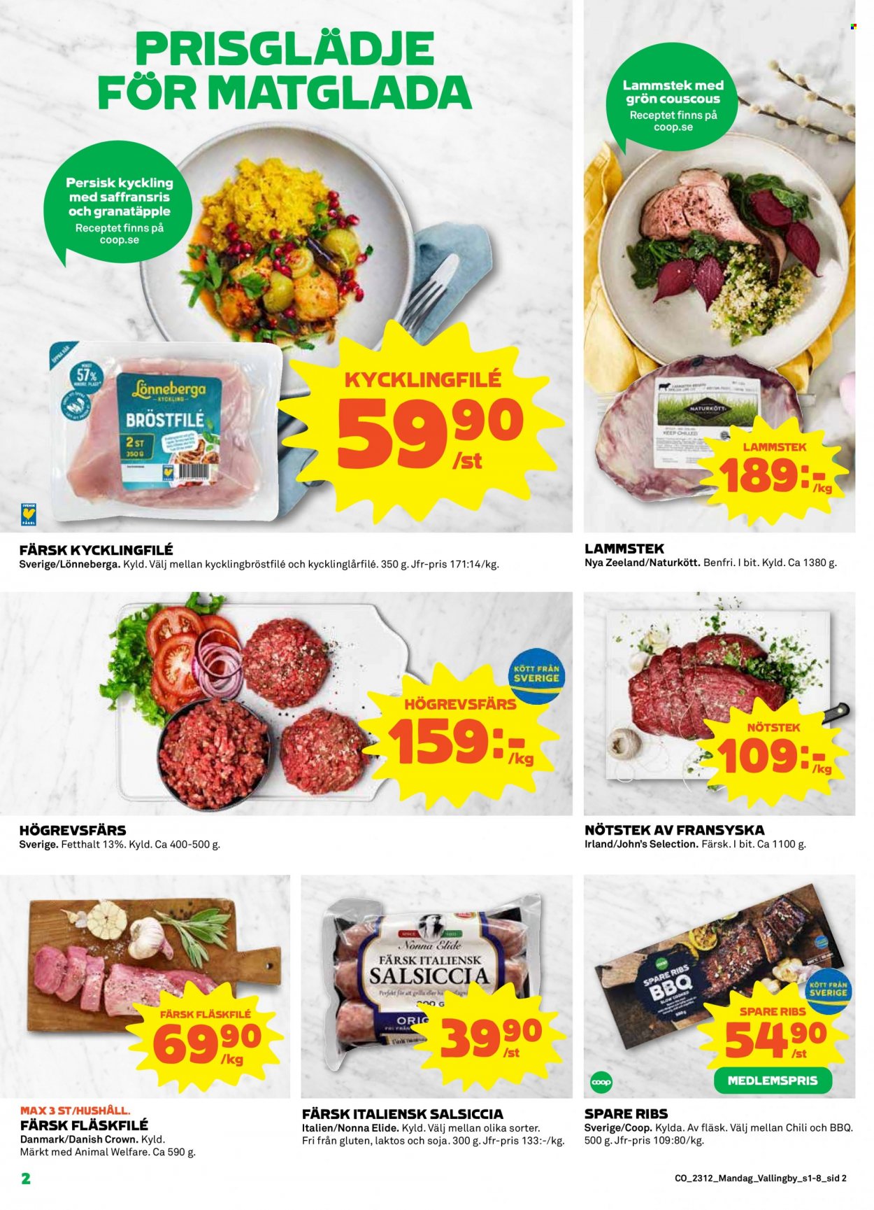 Coop reklamblad - 20/3 2023 - 26/3 2023. Sida 2