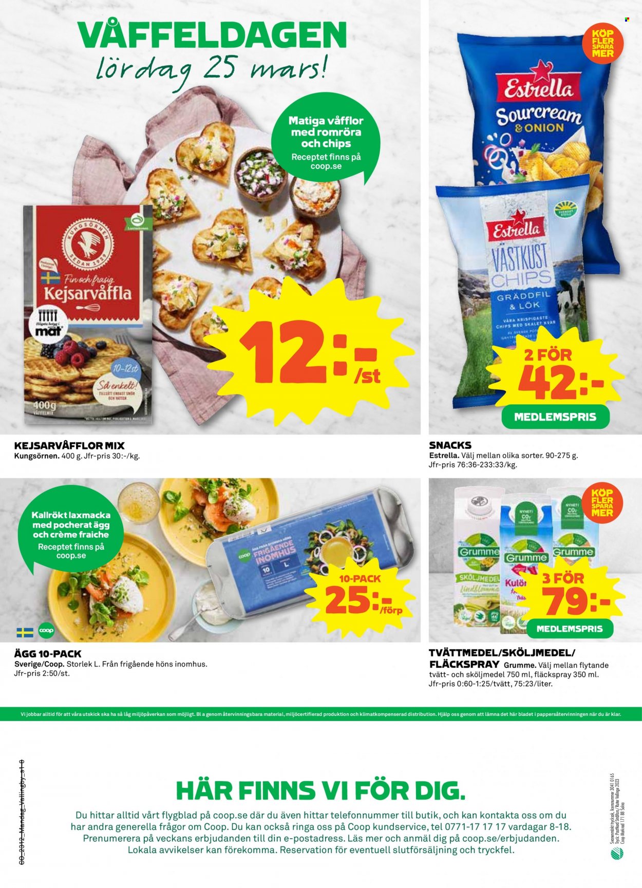 Coop reklamblad - 20/3 2023 - 26/3 2023. Sida 8