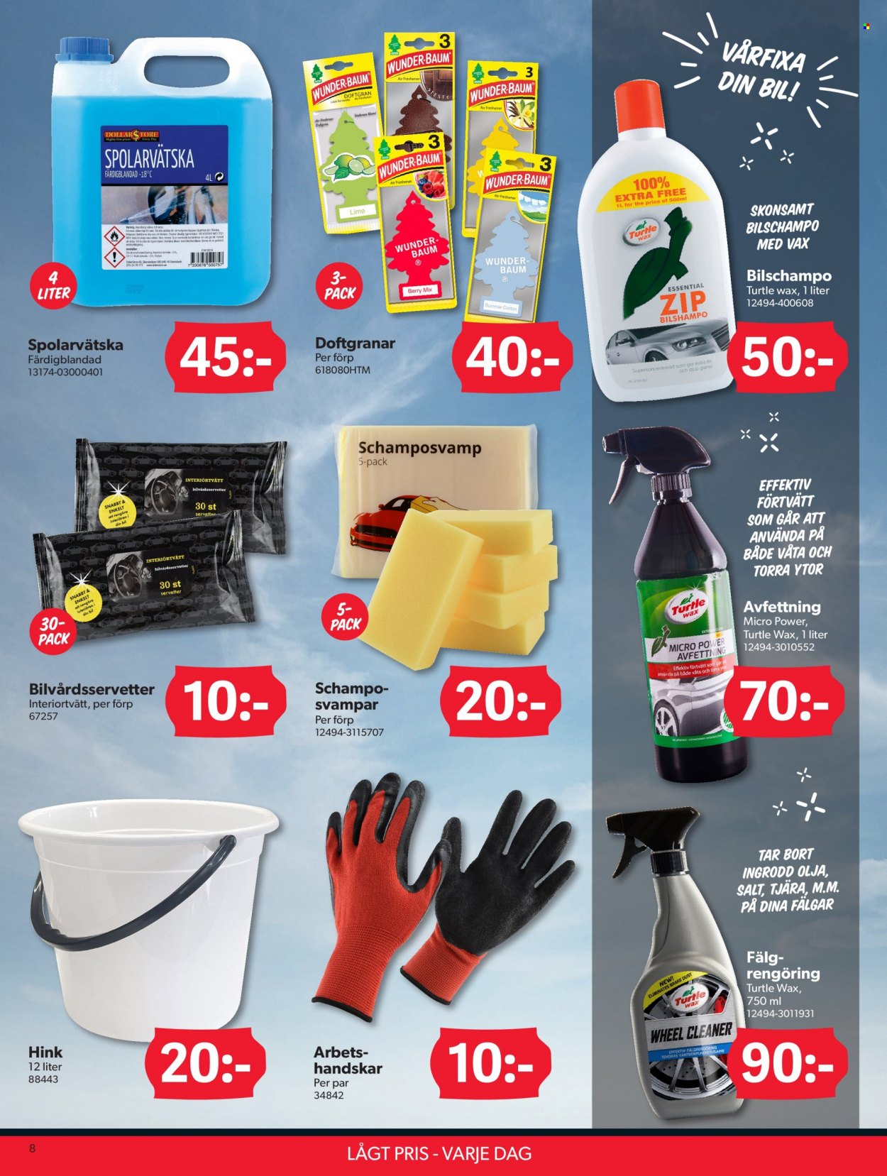 DollarStore reklamblad. Sida 8