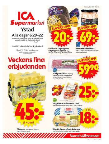 ICA reklamblad - 20/3 2023 - 26/3 2023.