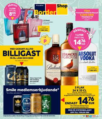 Border Shop reklamblad
