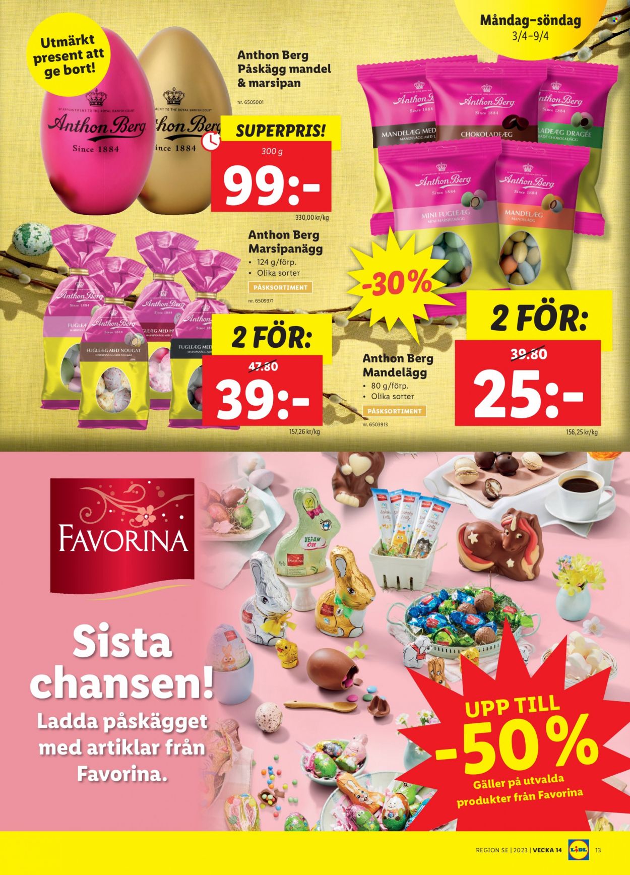 Lidl reklamblad - 3/4 2023 - 9/4 2023. Sida 13