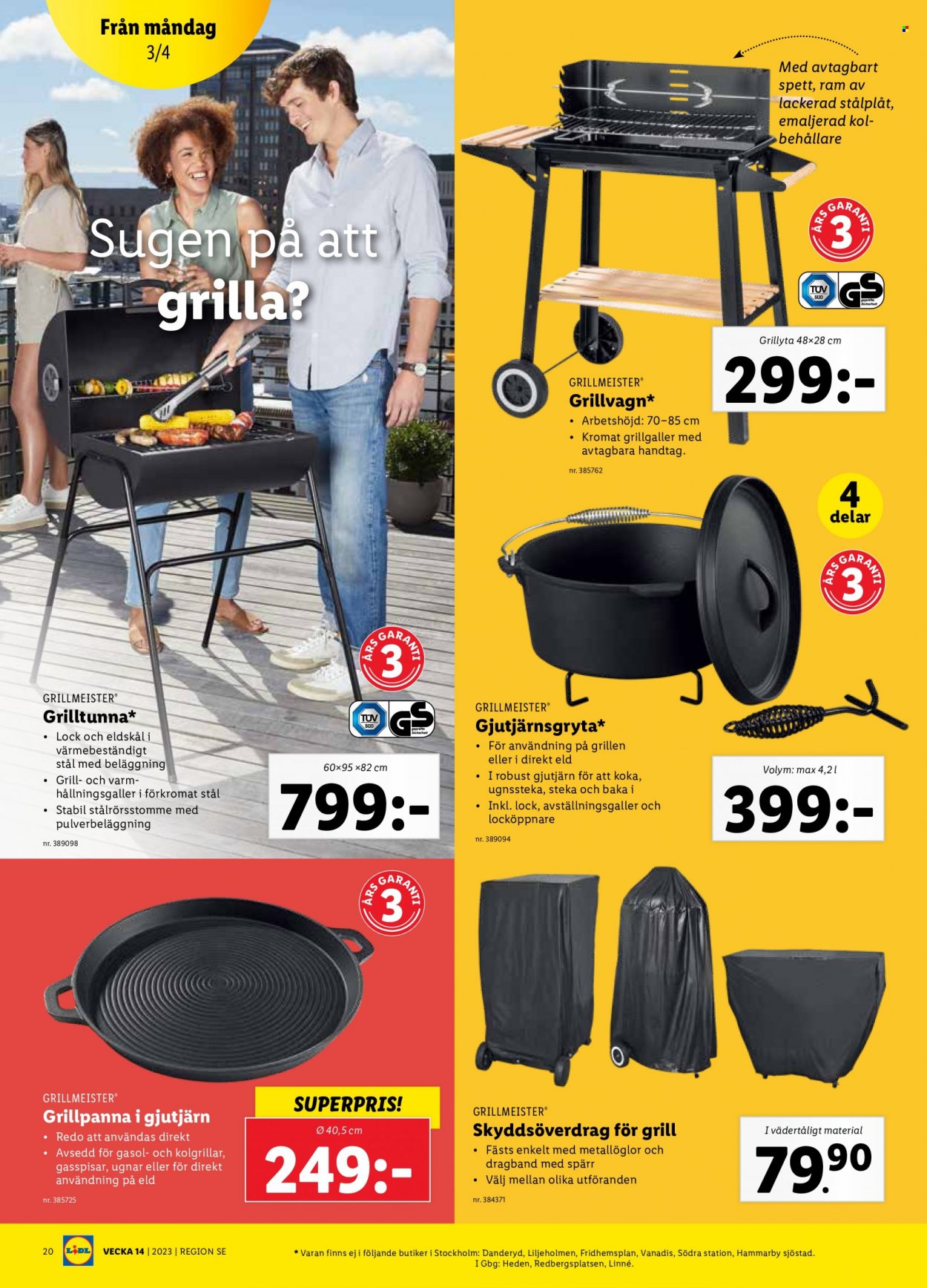 Lidl reklamblad - 3/4 2023 - 9/4 2023. Sida 20