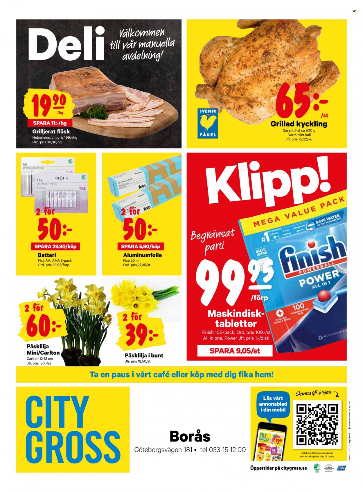 City Gross reklamblad - 27/3 2023 - 2/4 2023. Sida 12