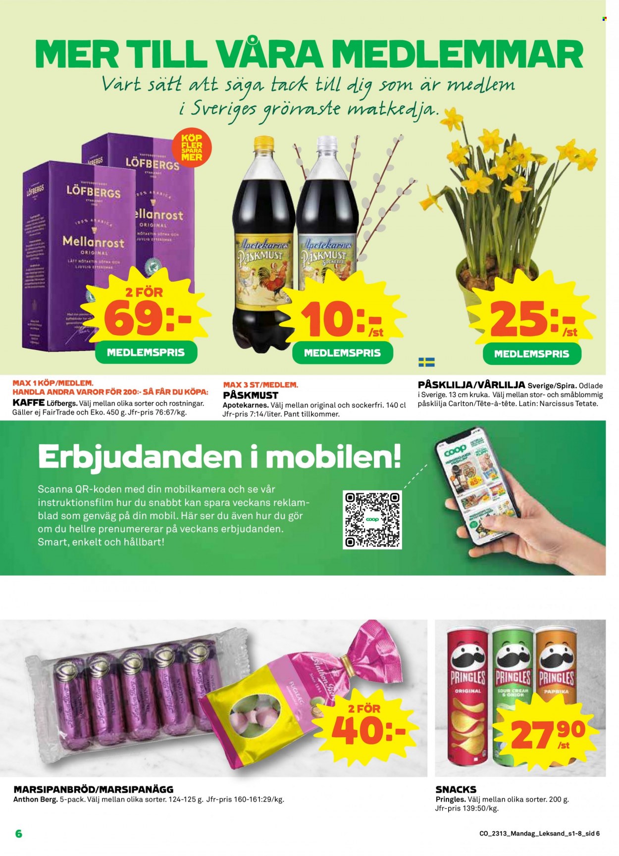 Coop reklamblad - 27/3 2023 - 2/4 2023. Sida 6