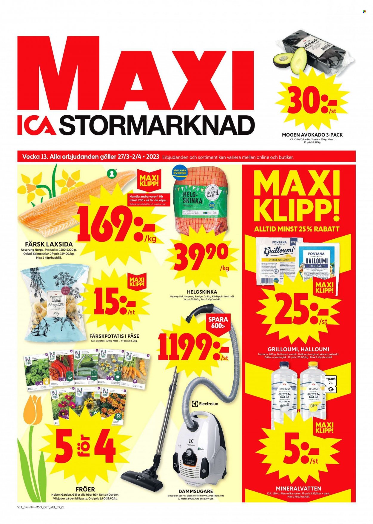 ICA reklamblad - 27/3 2023 - 2/4 2023. Sida 1