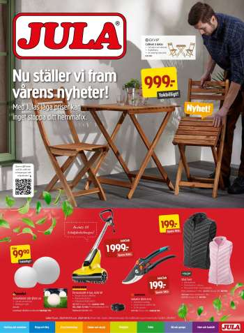 Jula reklamblad - 31/3 2023 - 13/4 2023.