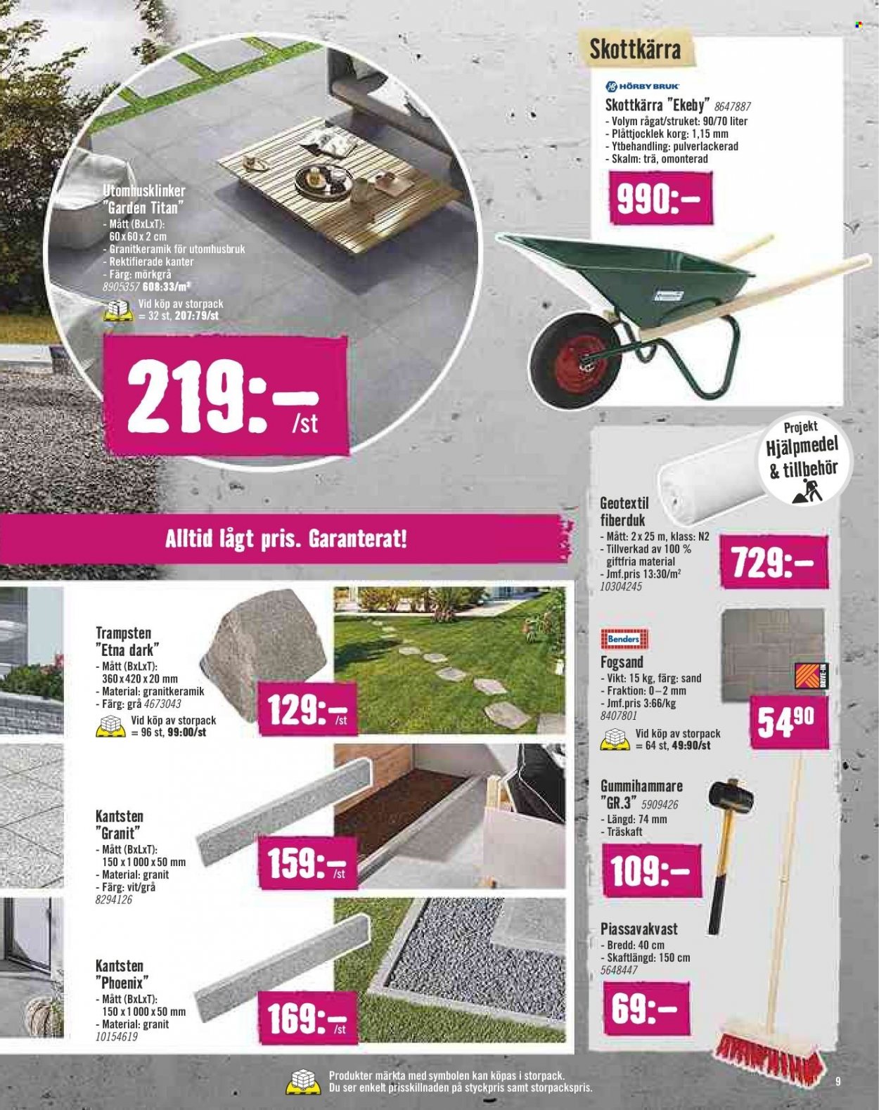 Hornbach reklamblad - 1/4 2023 - 19/4 2023. Sida 9