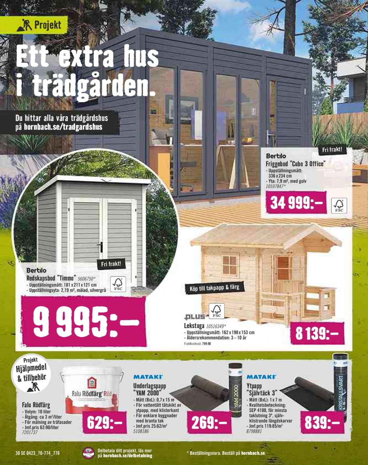 Hornbach reklamblad - 1/4 2023 - 19/4 2023. Sida 30