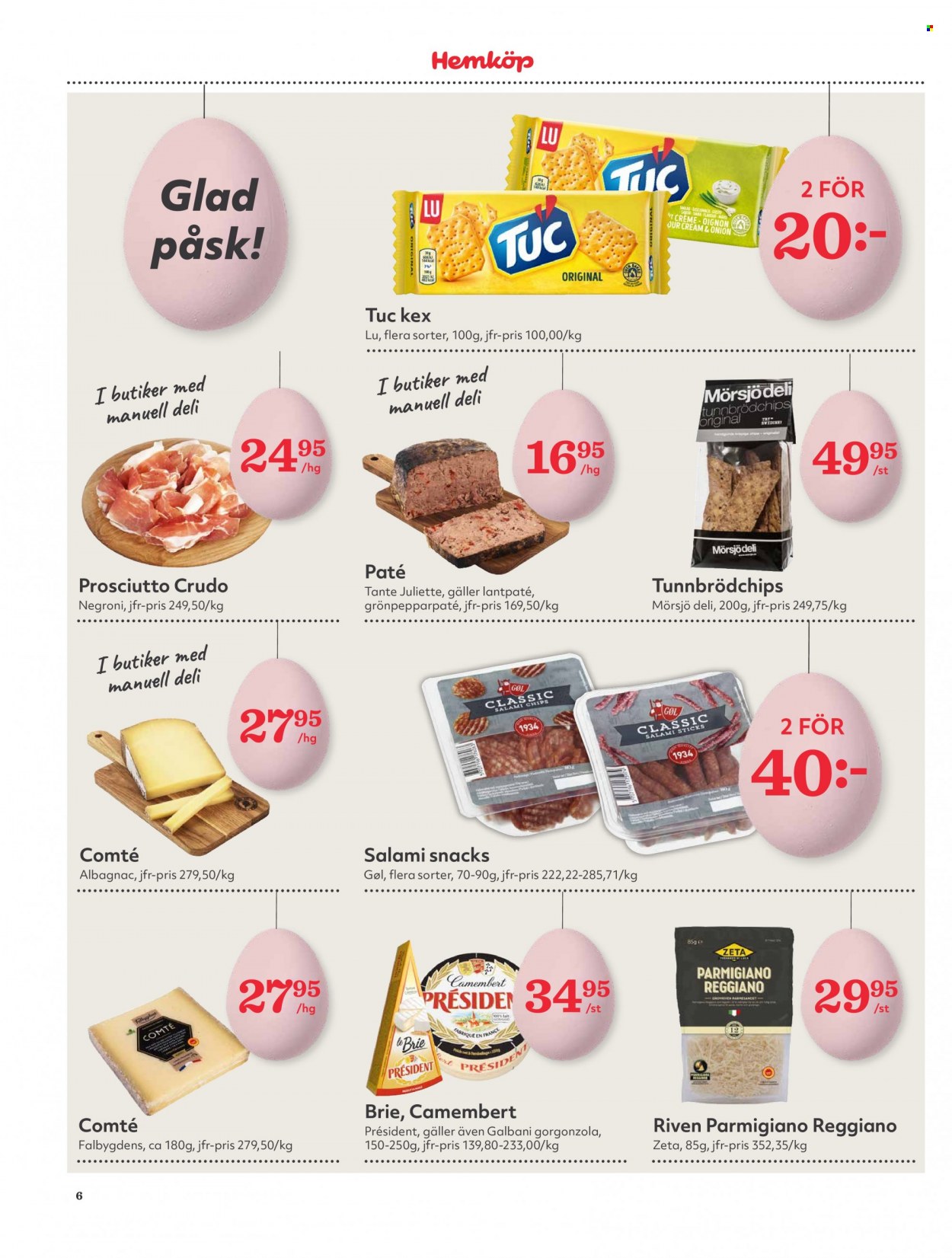 Hemköp reklamblad - 3/4 2023 - 10/4 2023. Sida 6