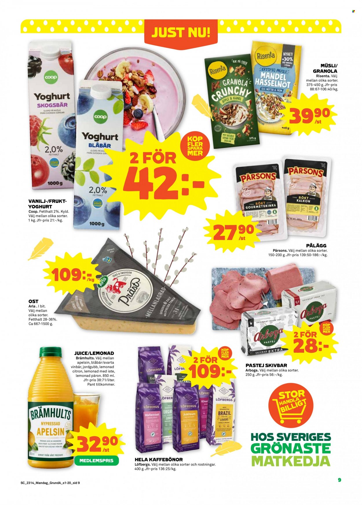 Stora Coop reklamblad - 3/4 2023 - 9/4 2023. Sida 9