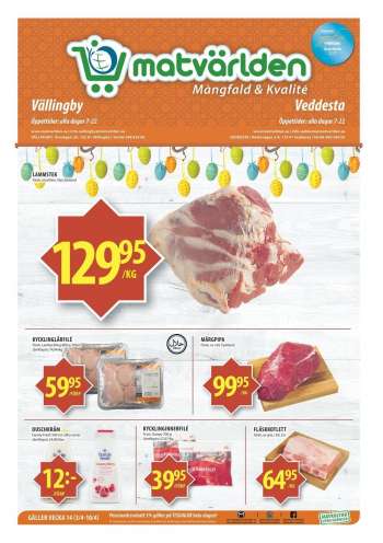 Matvärlden reklamblad