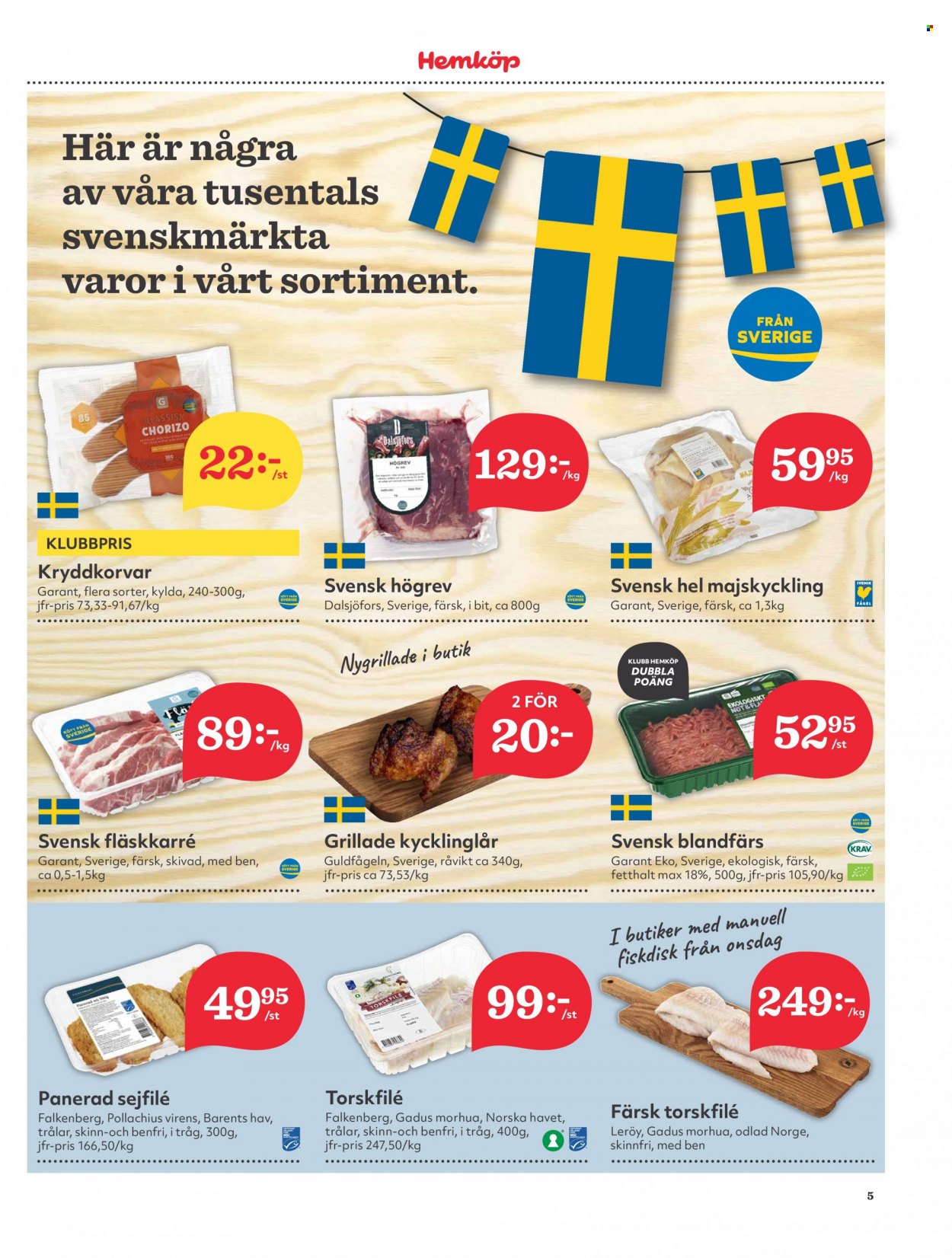 Hemköp reklamblad - 11/4 2023 - 16/4 2023. Sida 5