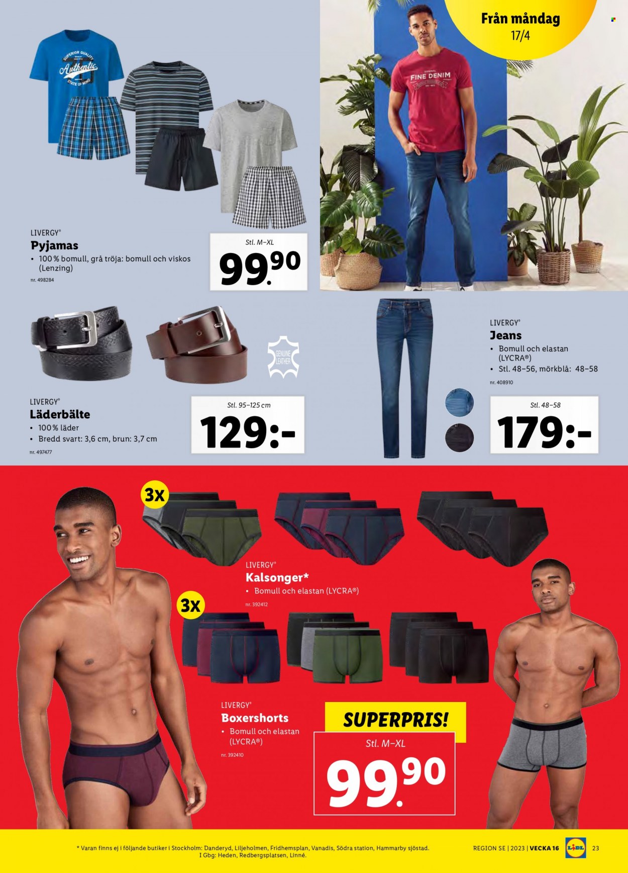 Lidl reklamblad - 17/4 2023 - 23/4 2023. Sida 25