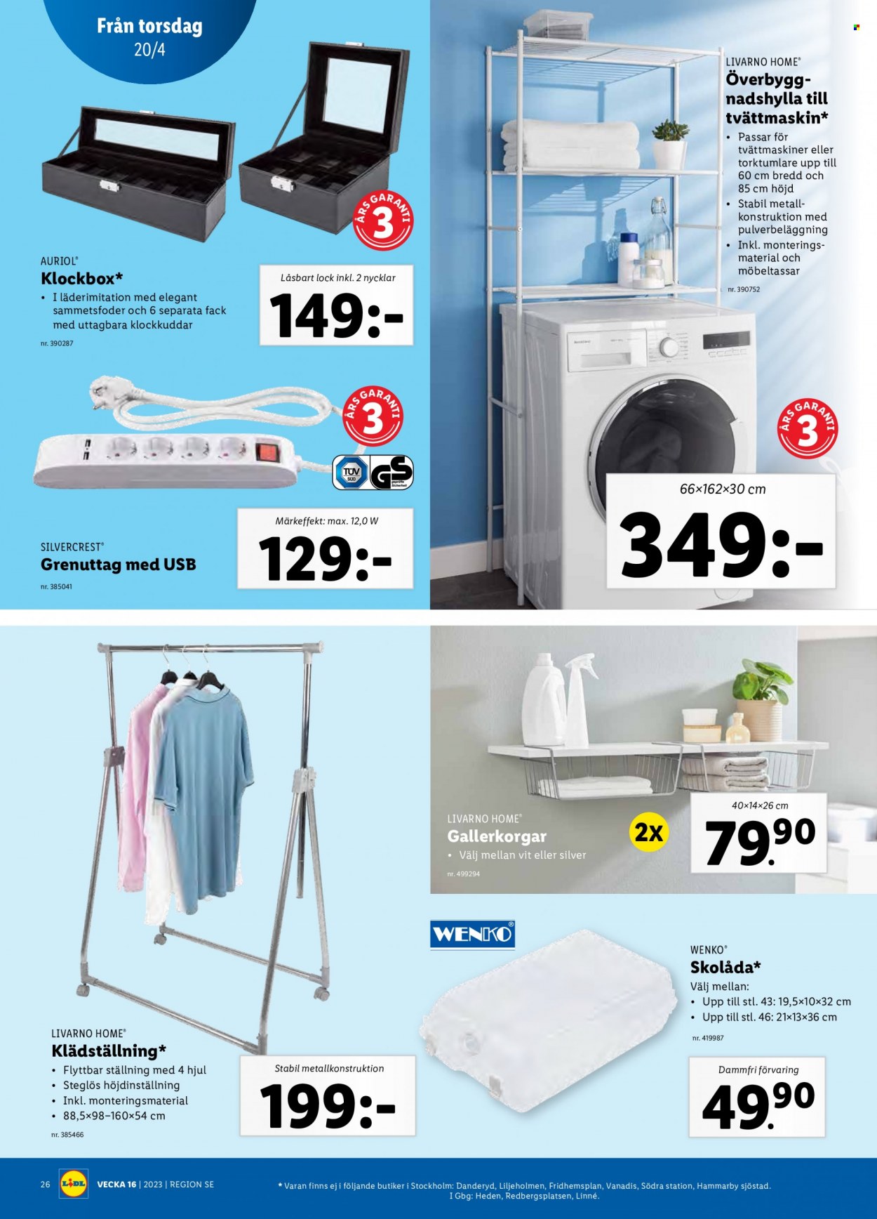 Lidl reklamblad - 17/4 2023 - 23/4 2023. Sida 28