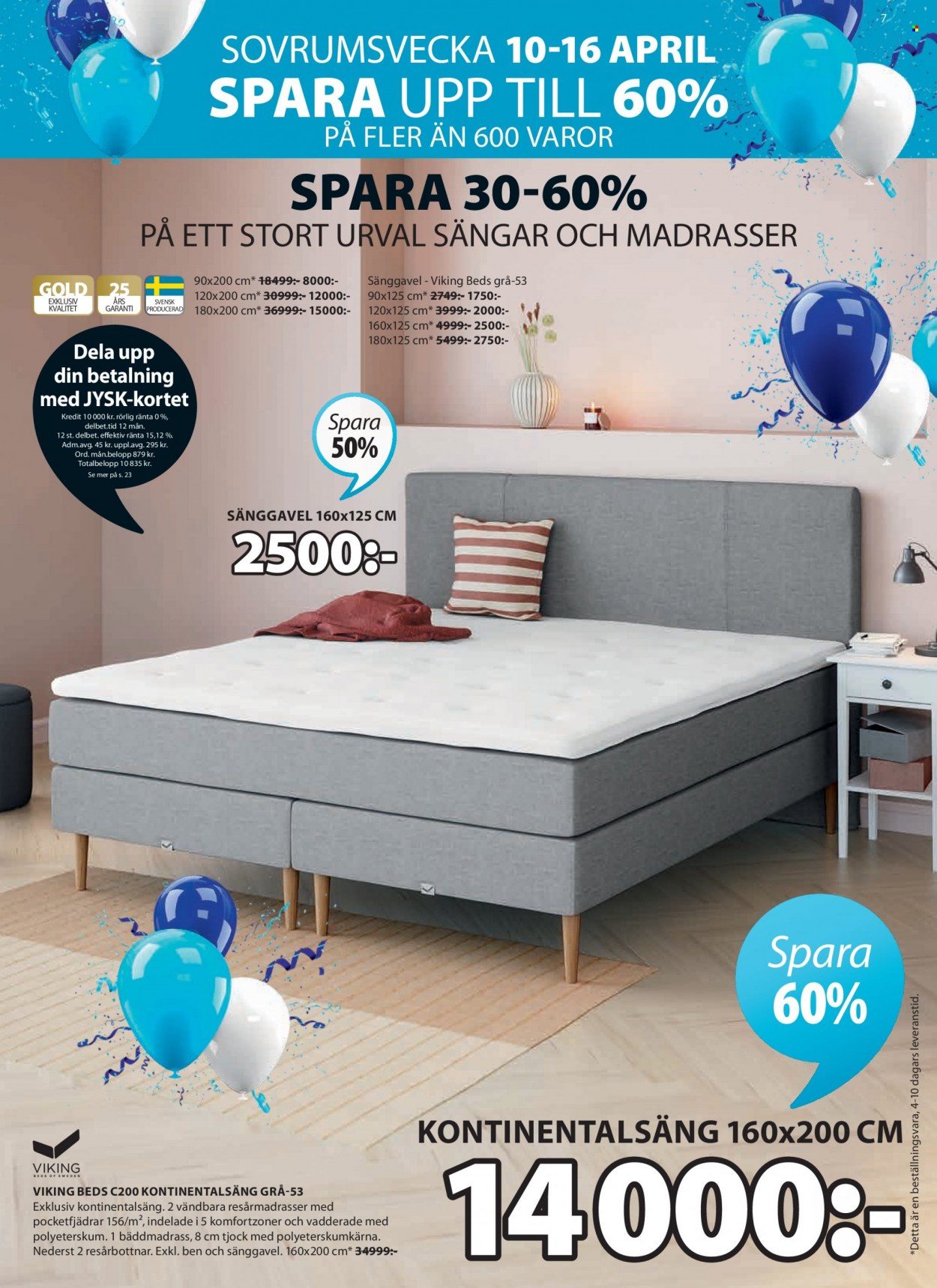 JYSK reklamblad - 10/4 2023 - 23/4 2023. Sida 7