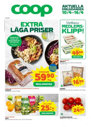 Coop reklamblad - 10/4 2023 - 16/4 2023.