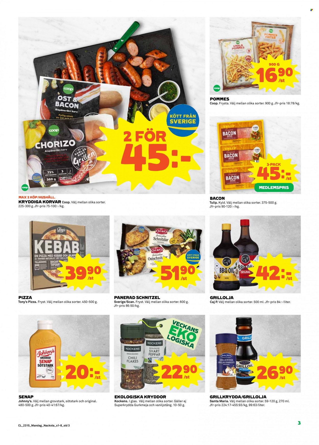 Coop reklamblad - 10/4 2023 - 16/4 2023. Sida 3