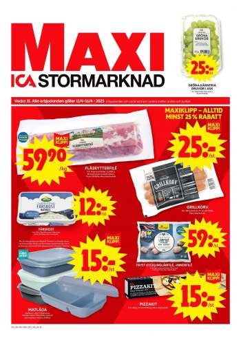 ICA reklamblad - 11/4 2023 - 16/4 2023.
