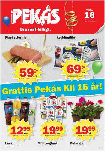 Pekås reklamblad - 17/4 2023 - 23/4 2023.