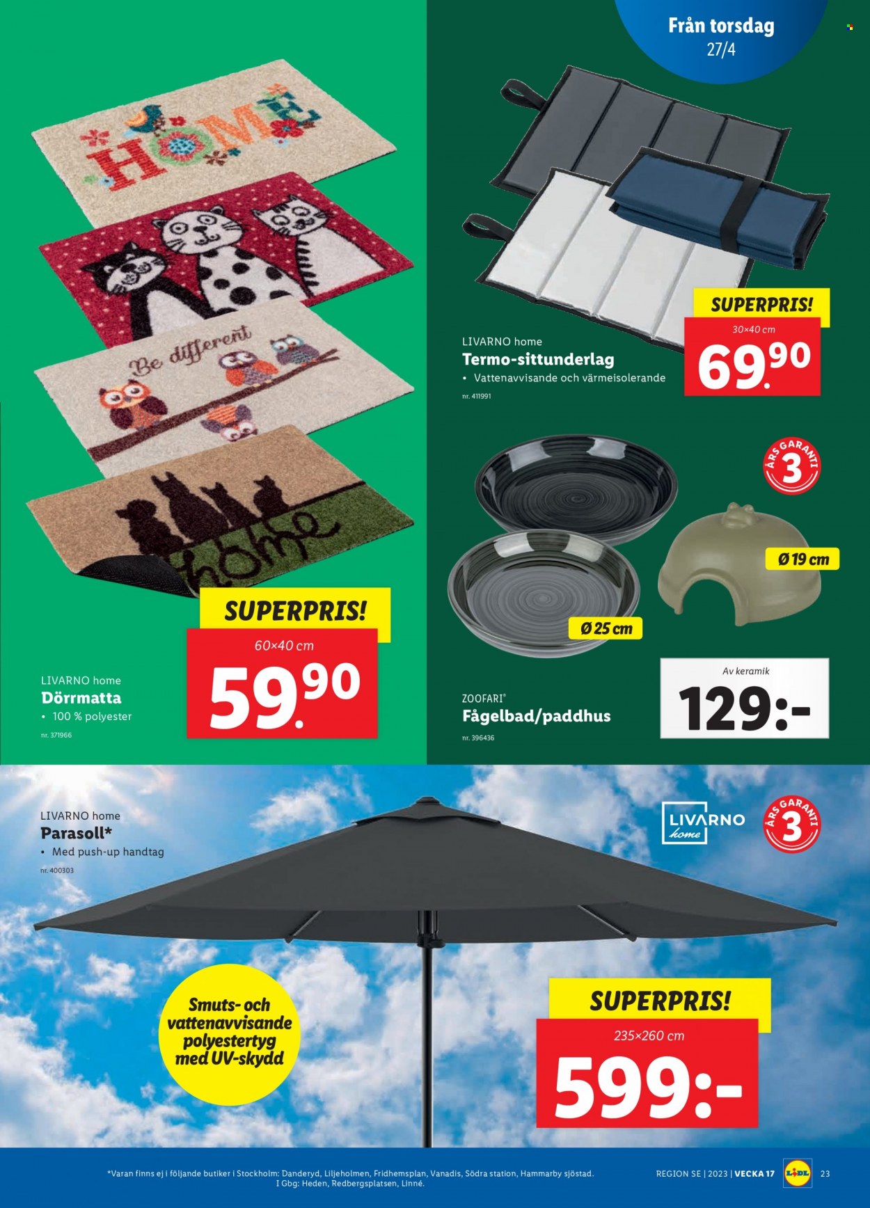 Lidl reklamblad - 24/4 2023 - 30/4 2023. Sida 25