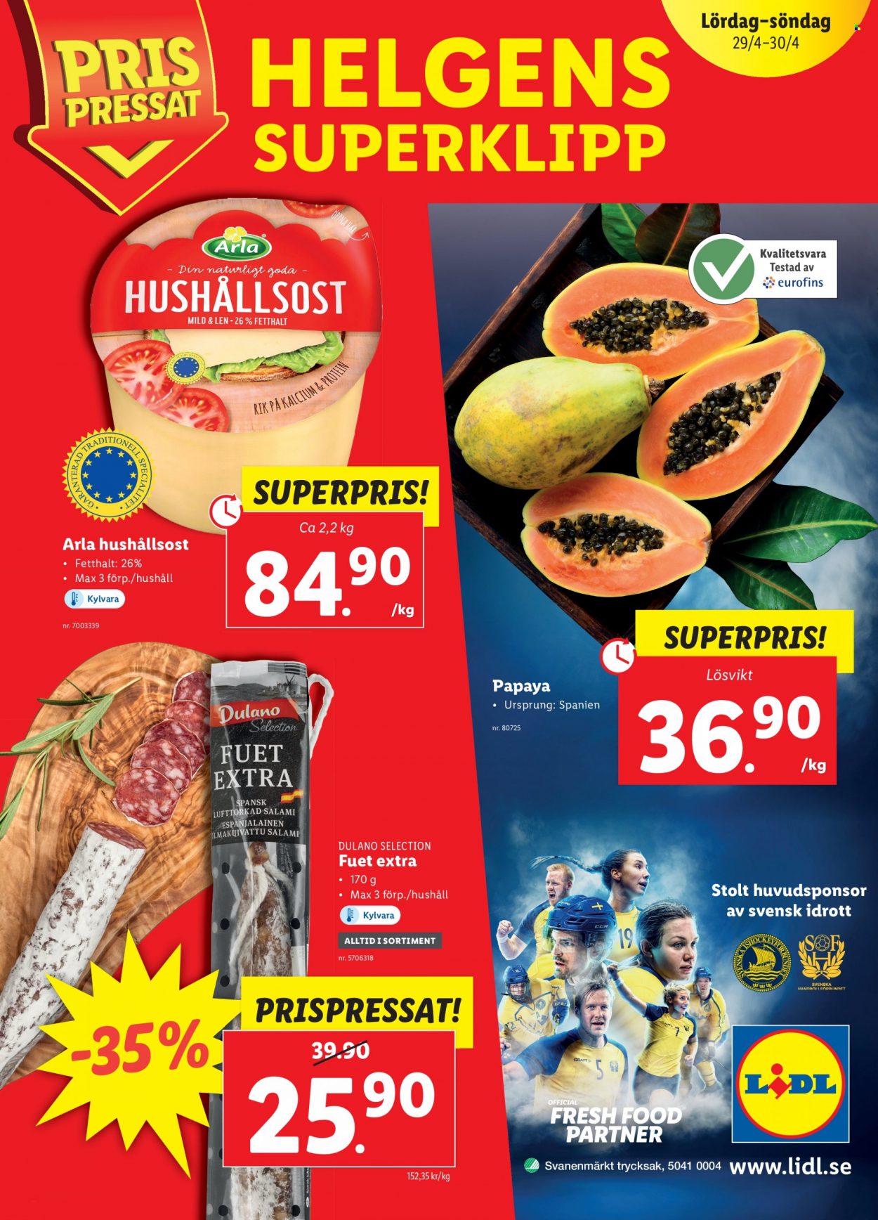 Lidl reklamblad - 24/4 2023 - 30/4 2023. Sida 34