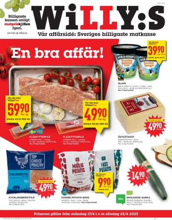 Willys reklamblad - 17/4 2023 - 23/4 2023.
