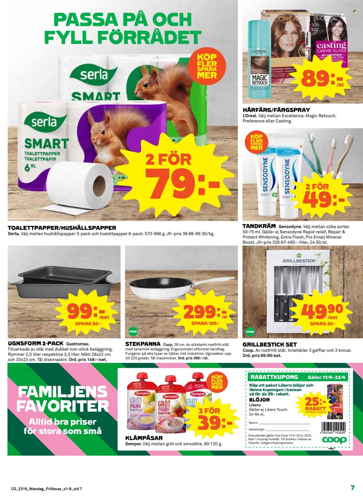Coop Konsum reklamblad - 17/4 2023 - 23/4 2023. Sida 7